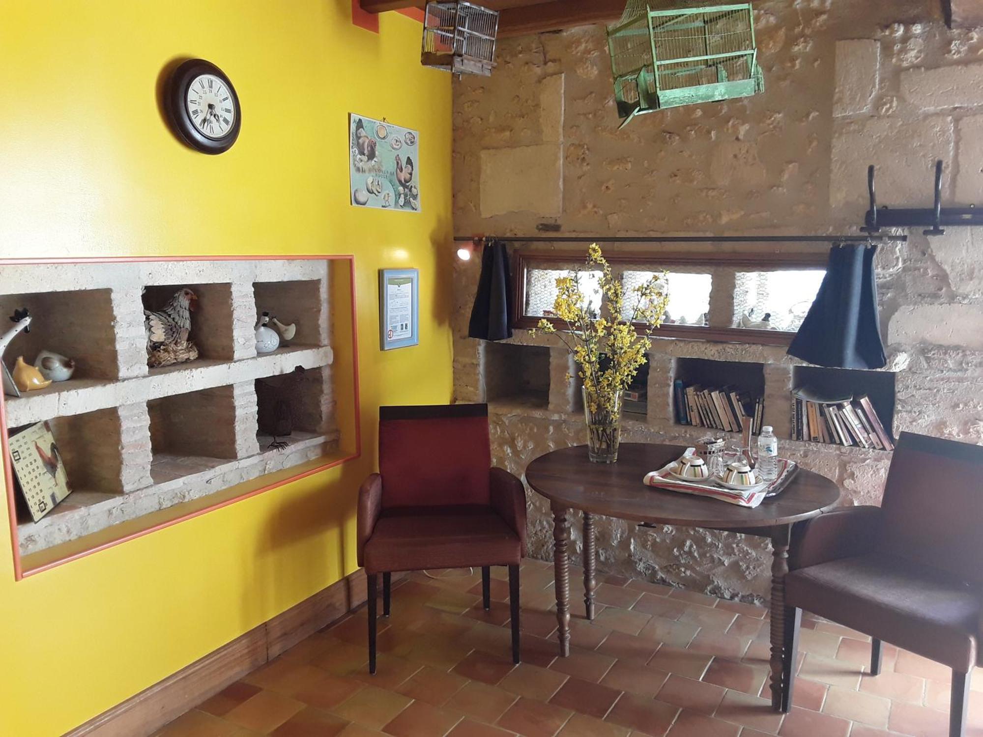 Domaine Les Galards Acomodação com café da manhã Le Garde Exterior foto