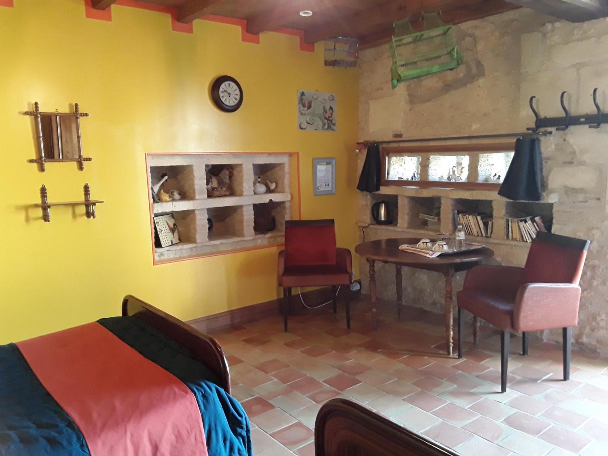 Domaine Les Galards Acomodação com café da manhã Le Garde Exterior foto